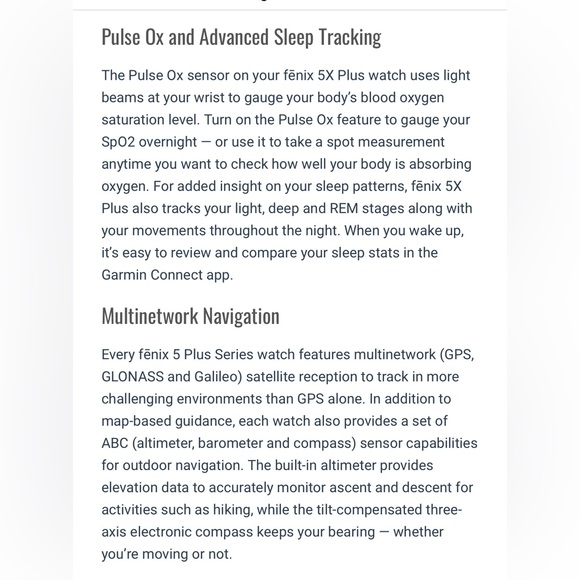 Garmin Fenix 5 Plus Sapphire - Picture 9 of 16